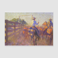 Corral Dust by Maynard Dixon
