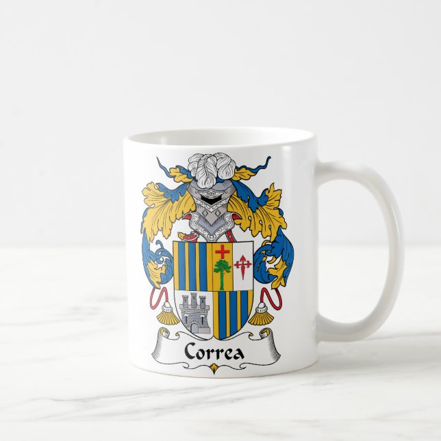 Correa Family Crest Coffee Mug (Right)