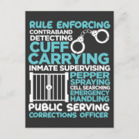 Correction Officer Police Man Job law enforcement