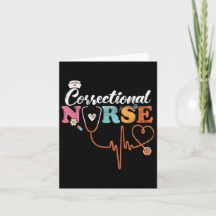 Correctional Nurse Corrections Nursing Department Card
