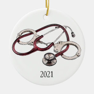 Correctional Nurse Ornament