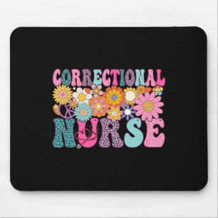 Correctional Nurse Week Groovy Appreciation Day Fo Mouse Pad