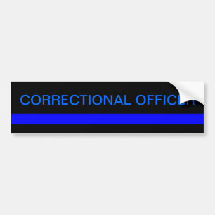 Correctional officer bumper sticker