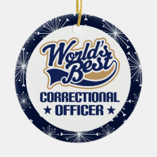 Correctional Officer Gift Ornament