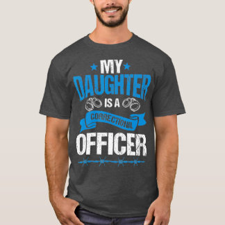Correctional Officer Police Daughter Prison Jail T-Shirt