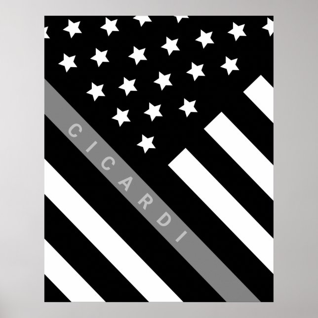 Corrections Name Poster Semi Gloss Paper (Front)