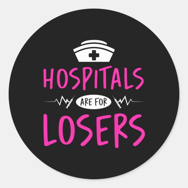 Corrections Nurse Prison Inmate Correctional Nurse Classic Round Sticker (Front)