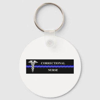 Corrections Nursing rectangle Key Ring