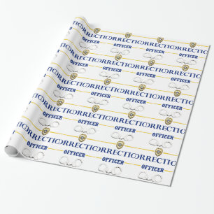 Corrections Officer 3 Wrapping Paper