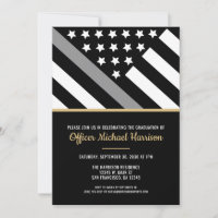 Corrections Officer Flag Graduation Party