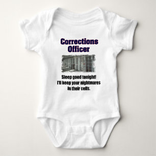 Corrections Officer Nightmares Baby Bodysuit