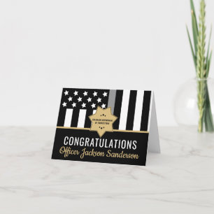 Corrections Officer Retirement Congratulations Card