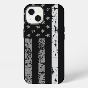Corrections Officer Thin Grey Line American Flag iPhone 13 Case