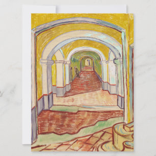 Corridor in the Asylum (by Vincent van Gogh) Card