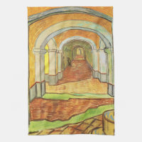 Corridor of Saint Paul Asylum by Vincent van Gogh