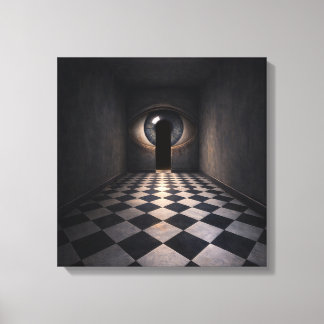 Corridor of the Eye Canvas Print