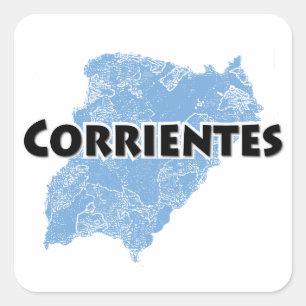 Corrientes Square Sticker