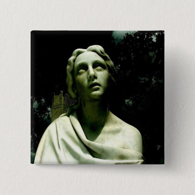 Corrine 15 Cm Square Badge (Front)