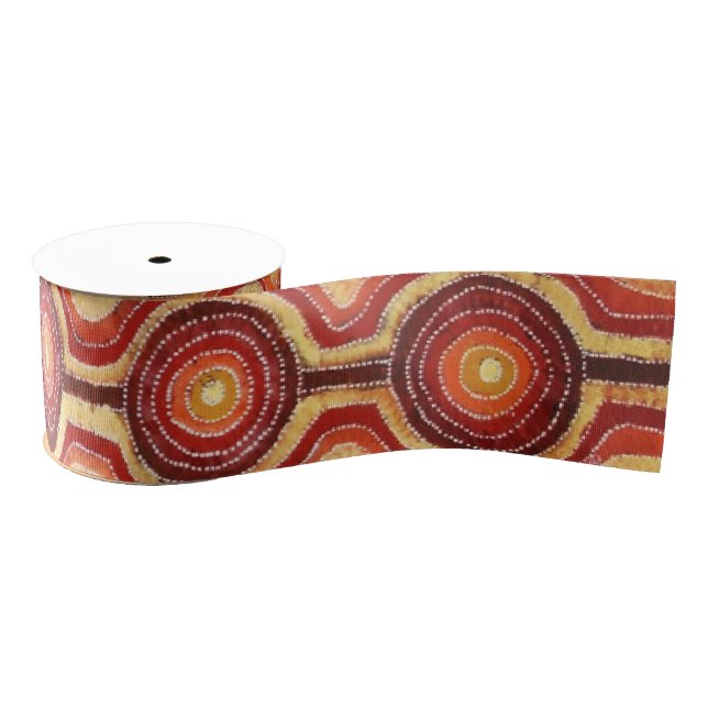Corroboree Camp Ribbon Grosgrain Ribbon (Spool)