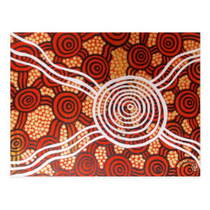 Corroboree II Aboriginal Art Postcard
