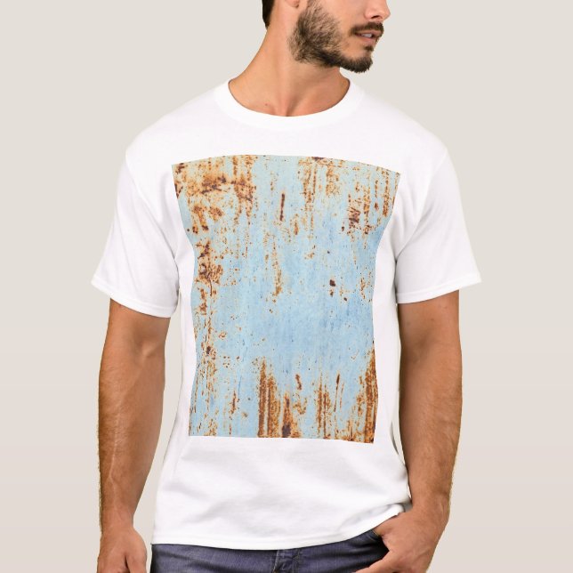 Corroded metal, grunge texture background. T-Shirt (Front)