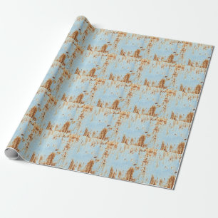 Corroded metal, grunge texture background. wrapping paper