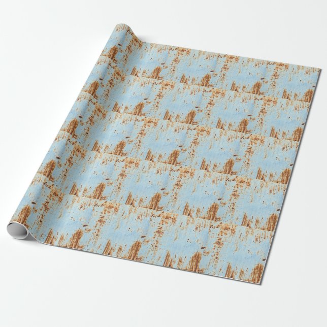 Corroded metal, grunge texture background. wrapping paper (Unrolled)