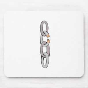 Corrosion chain mouse pad