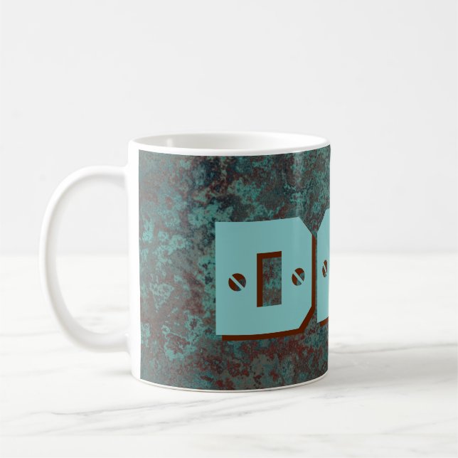 Corrosion "Copper" DAD print mug (Left)