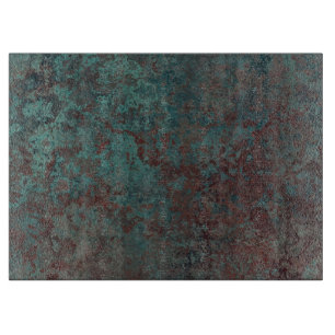 Corrosion "Copper" glass cutting board