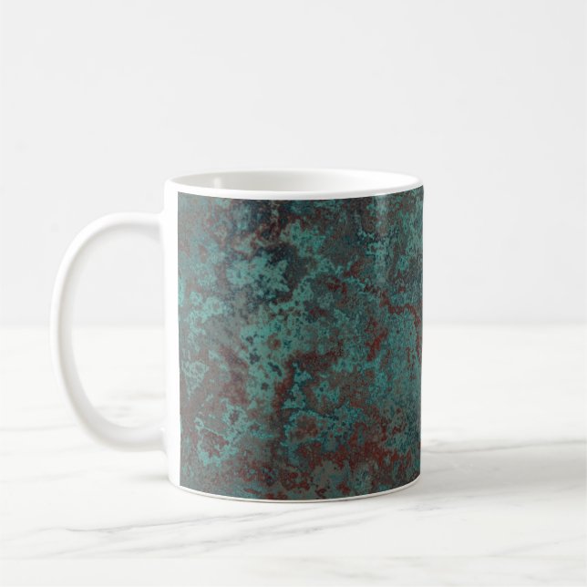 Corrosion "Copper" print mug (Left)