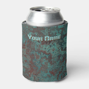 Corrosion "Copper" print Name can cooler