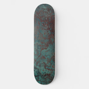 Corrosion "Copper" print skateboard