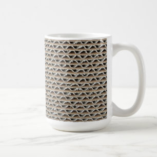 Corrugated cardboard mug