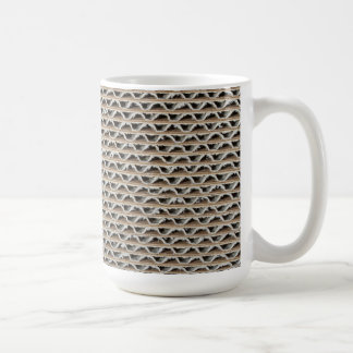 Corrugated cardboard mug