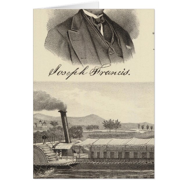 Corrugated iron steam yacht (Front)