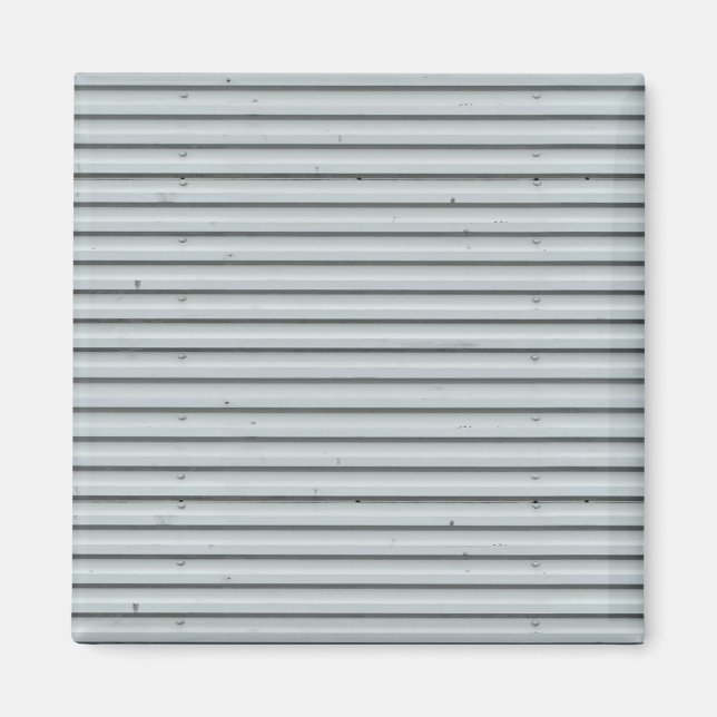 Corrugated Metal Magnet (Front)