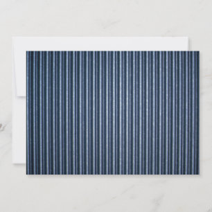 Corrugated metal siding