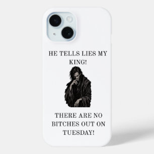 Corrupt Advisor Sabotage King Mediaeval Meme iPhone 15 Case