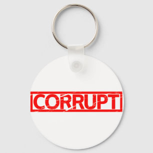 Corrupt Stamp Key Ring