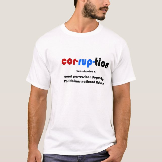 CORRUPTION T-Shirt (Front)