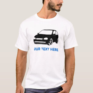 Corsa black + your text T-Shirt