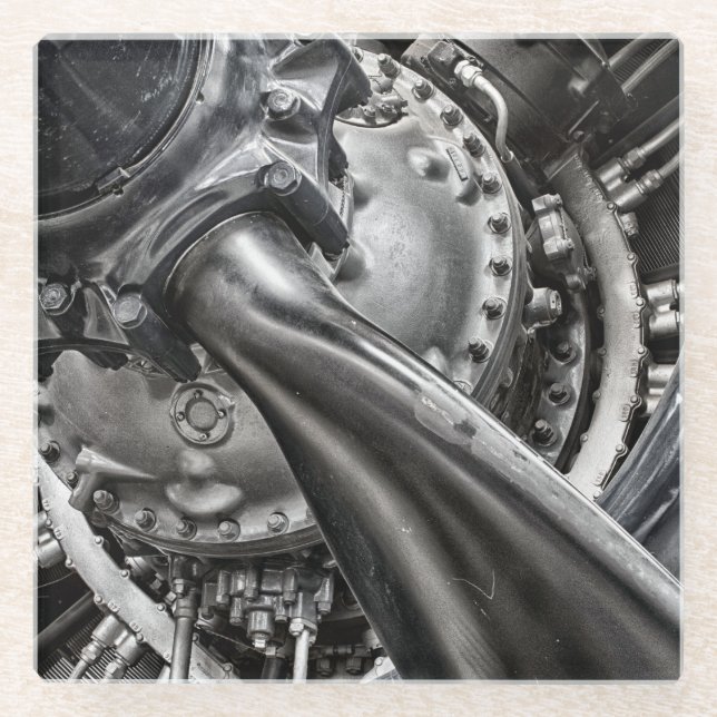 Corsair Glass Coaster (Front)