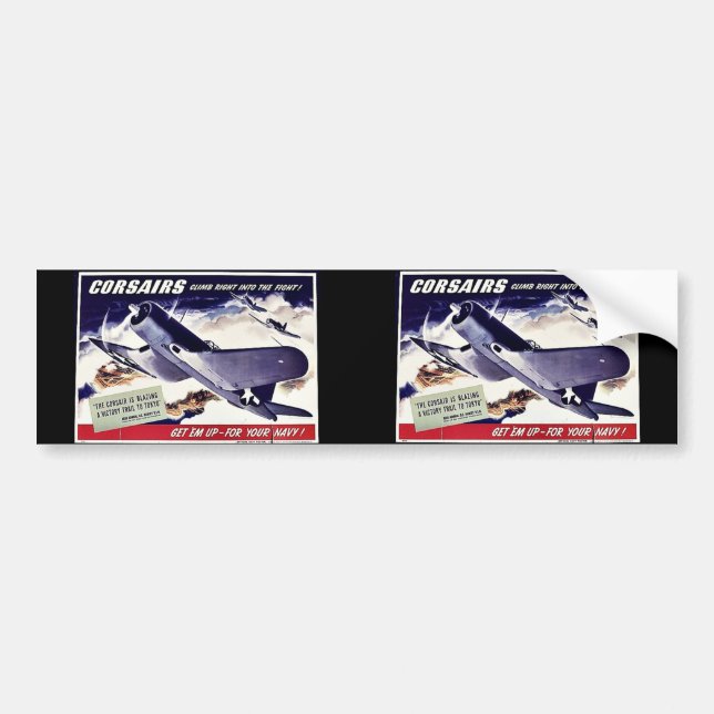 Corsairs Bumper Sticker (Front)