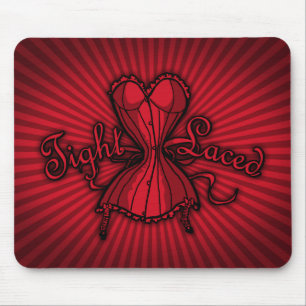 Corset Tight Laced Mouse Pad