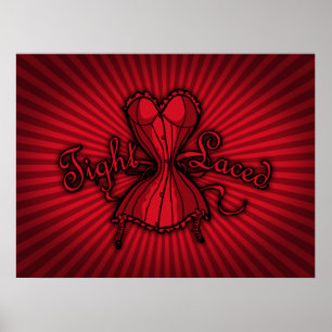 Corset Tight Laced Poster