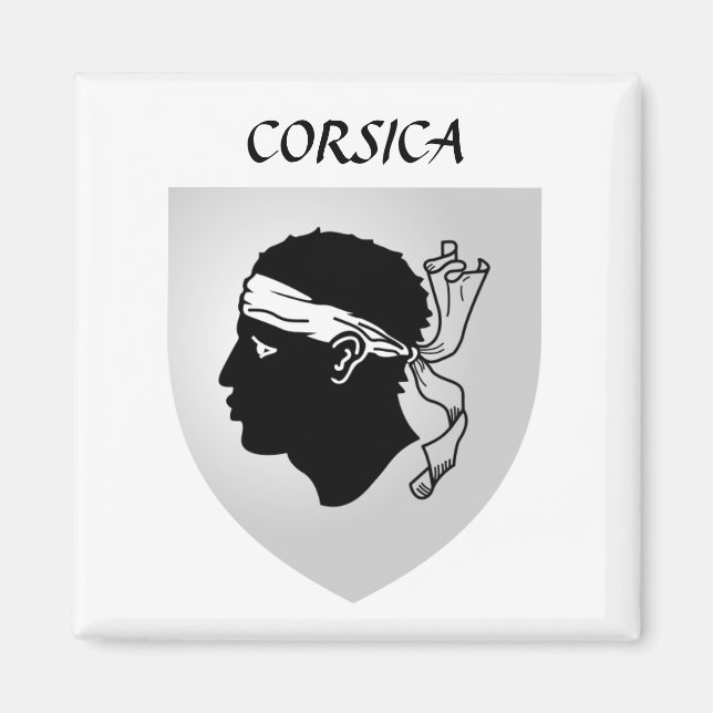 Corsica Coat of Arms Magnet (Front)