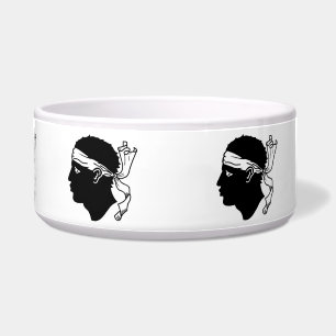 Corsica Flag Pet Bowl