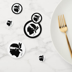 Corsica flag Table Confetti