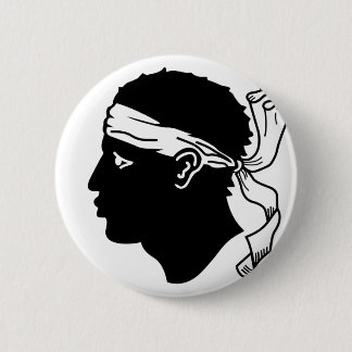 Corsica, France 6 Cm Round Badge